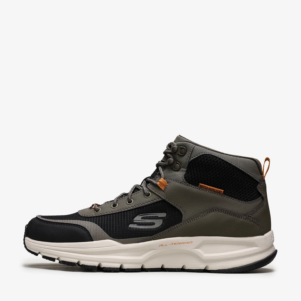  Skechers Escape Plan 2.0-Woodrock Erkek Bot (51705 OLBK)